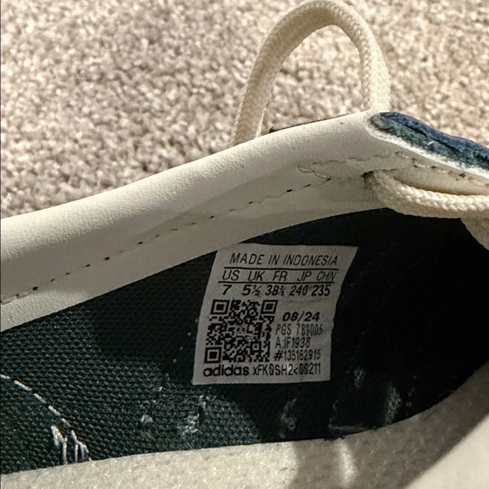 Adidas SL 72 OG Mineral Green/Off White Womens Sz 7 - Picture 11 of 12